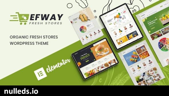 Food Store WooCommerce WordPress Theme - Efway