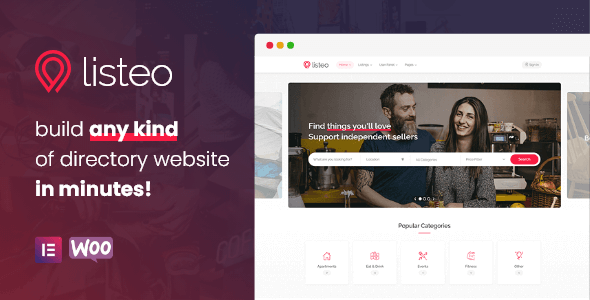 v1.9.33 Listeo - Directory & Listings With Booking - WordPress Theme