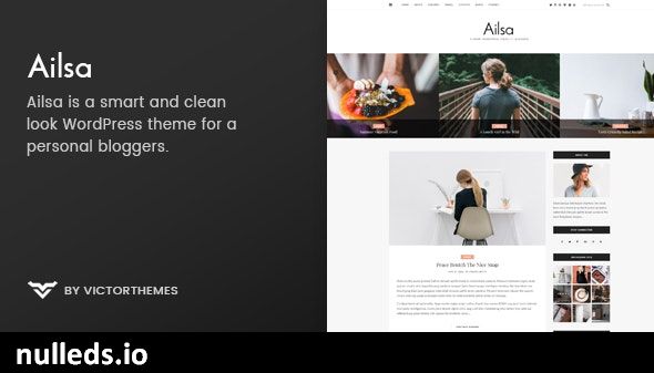 Ailsa - Personal Blog WordPress Theme