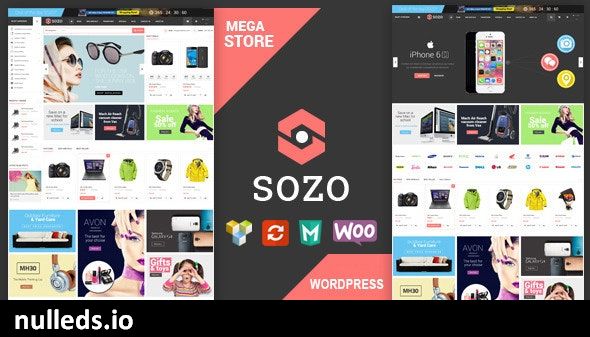 SOZO - Full Screen Mega Shop Theme