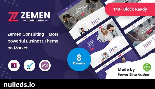 Zemen - Multi-Purpose Consulting Business WordPress Theme + RTL