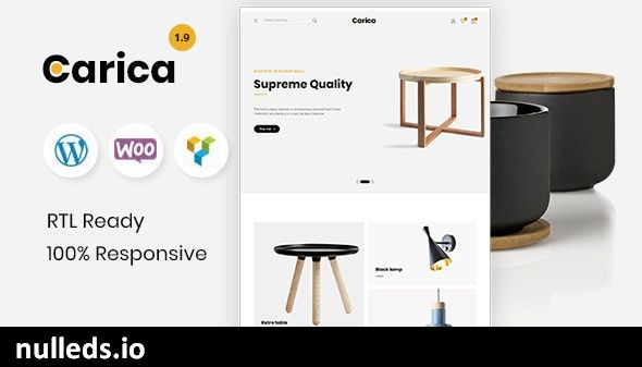 Furniture Handmade Shop WooCommerce Theme