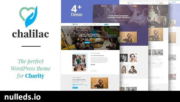 Chalilac - WordPress Charity Theme