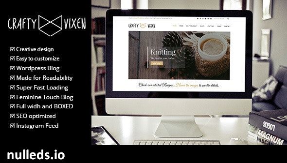 Vixen - Responsive DIY Craft WordPress Blog