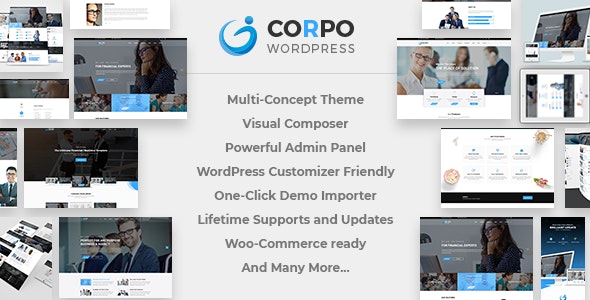 Corpo -  Modern Business Theme For WordPress