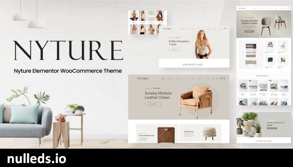 Nyture - Elementor WooCommerce Theme