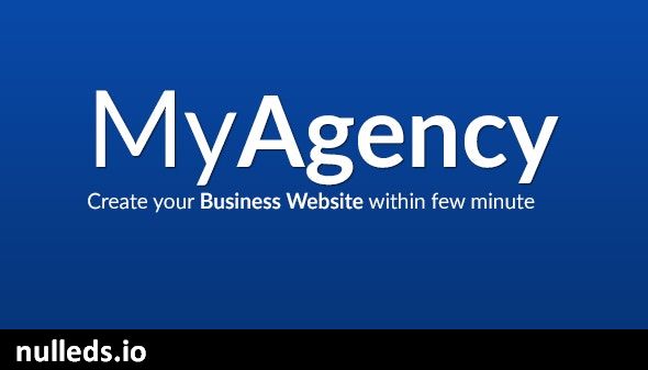 MyAgency - Multipurpose Corporate Business Service Agency Website Management System