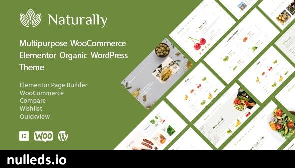 Naturally - Agriculture Organic Products WooCommerce Theme