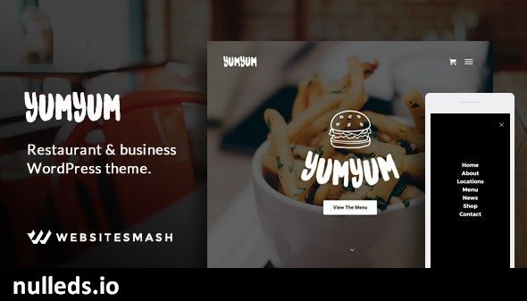 YumYum - Restaurant & Business WordPress Theme