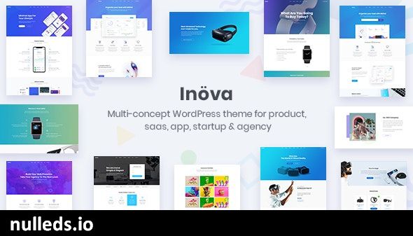 Inova - Multipurpose WordPress Theme For Startups & Agencies