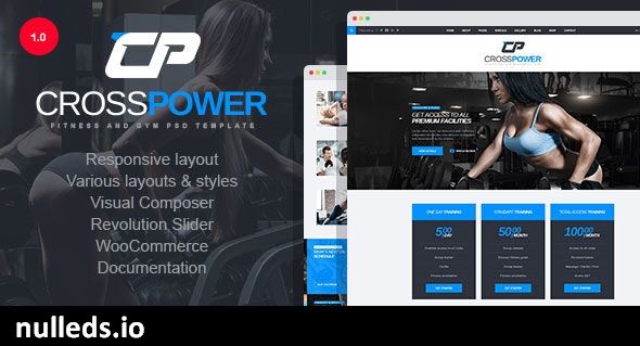 CrossPower | Sport WordPress Theme