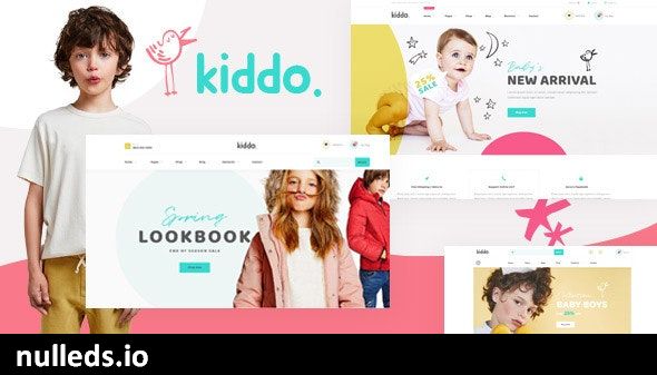 Kiddo - Kid Fashion WooCommerce WordPress Theme