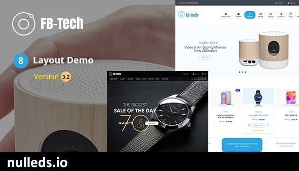 FB Tech - Digital shop RTL WooCommerce Theme