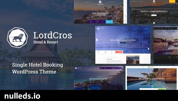 LordCros - Hotel Booking WordPress Theme