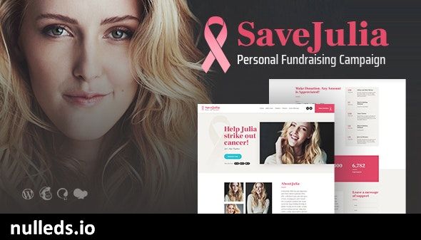 Save Julia | Donation & Fundraising Charity WordPress Theme