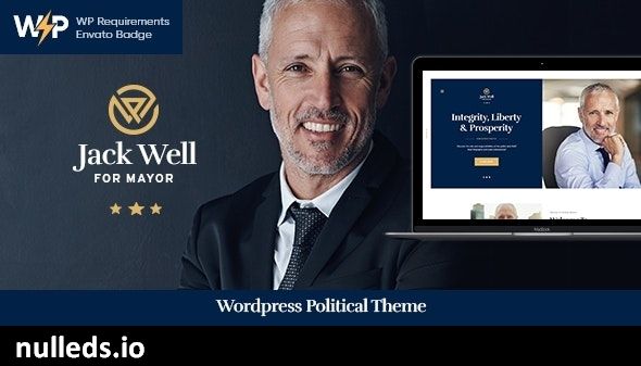 Jack Well | Elections Campaign & Political WordPress Theme