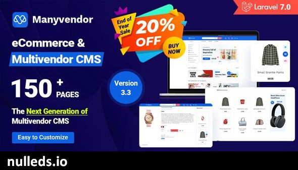 Manyvendor - eCommerce & Multivendor CMS