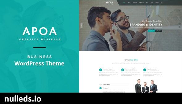 Apoa - Business WordPress Theme