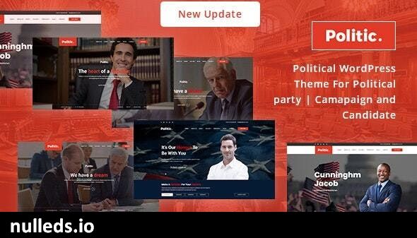 Politic - Political WordPress Theme