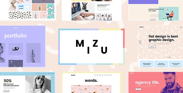 Mizu - A Theme for Design Agencies and Creative Studios