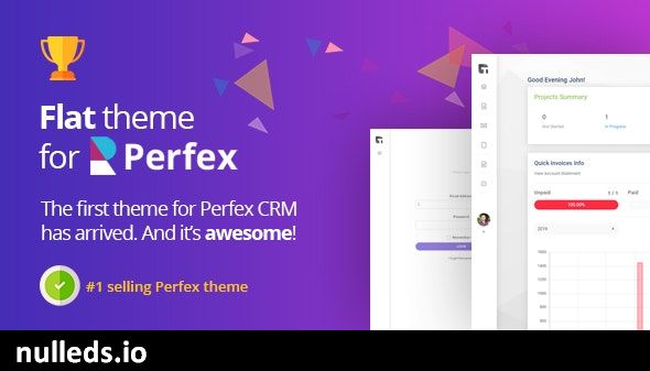 Perfex CRM - Flat theme