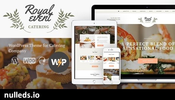 Royal Event | A Wedding Planner & Catering Company WordPress Theme + Elementor