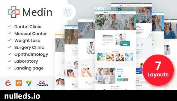 Medin - Medical Center WordPress Theme