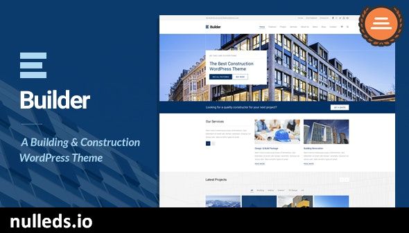 Builder - Building & Construction WordPress Theme