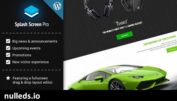 Splash Screen Pro for WordPress