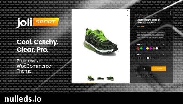 joli-sport - Progressive WooCommerce Theme