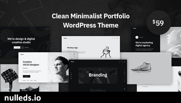 Sixten - Minimalist Portfolio WordPress Theme