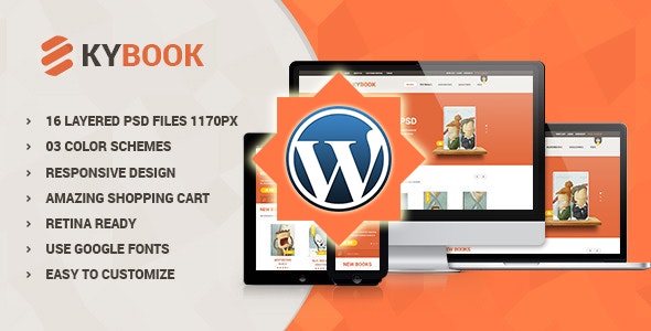 KyBook - Responsive eCommerce WordPress Theme