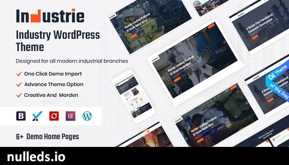 Industrie - Industry WordPress Theme