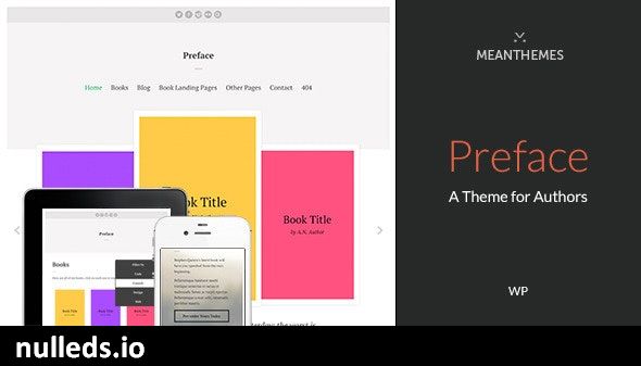 Preface: A WordPress Theme for Authors