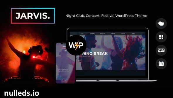 Jarvis - Night Club, Concert, Festival WordPress Theme