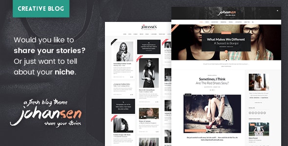 Johansen - Creative Niche Blog Theme