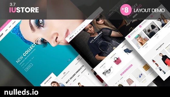 iuStore - Fashion Beauty  Cosmetic Shop  WooCommerce WordPress Theme