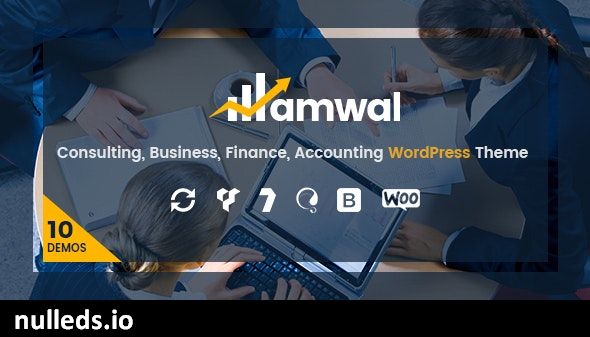 v1.4.0 Amwal | Consulting Finance WordPress Theme