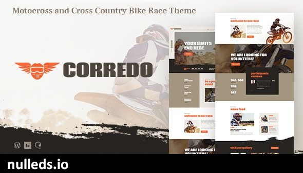 Corredo | Bike Race & Sports Events WordPress Theme