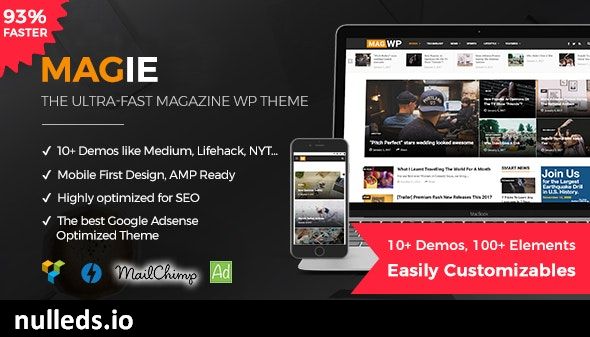 Magie | Magazine WordPress Theme