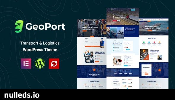 Geoport - Transport & Logistics WordPress Theme