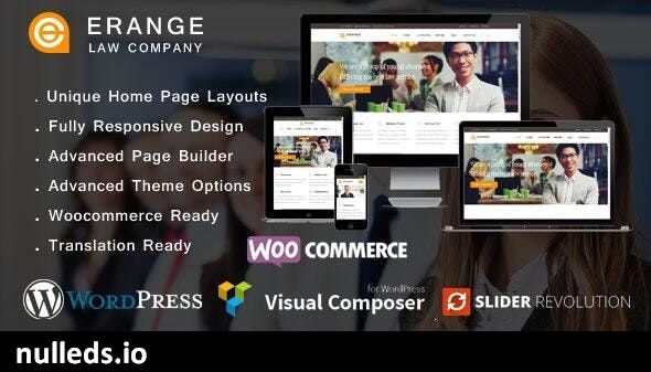 Erange- Law Firm WordPress Theme