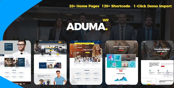 Aduma - Consulting, Finance WordPress Theme