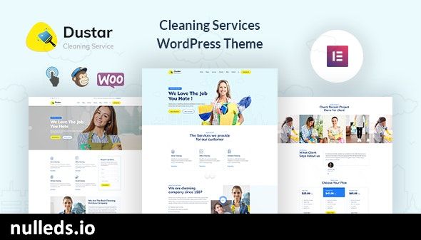 Dustar – Cleaning Services WordPress Theme