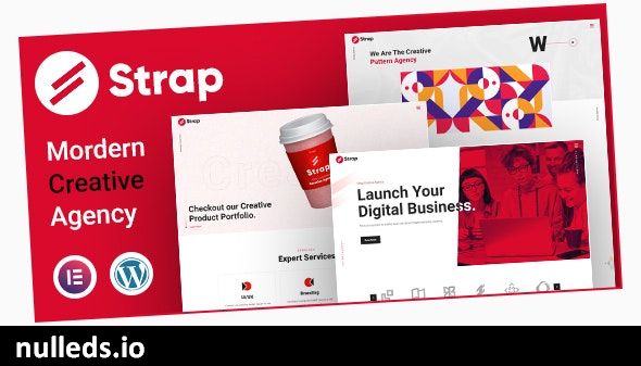 Strap - Creative Business WordPress Theme