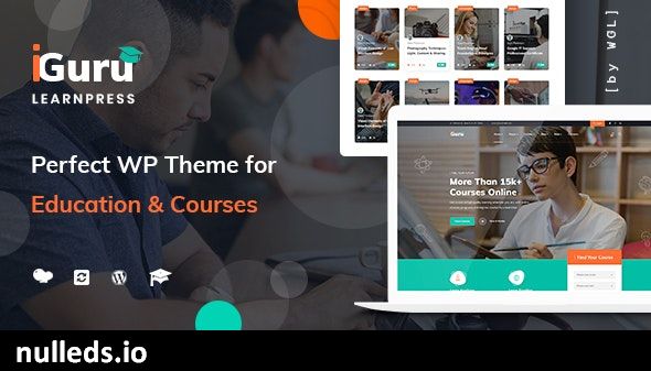 iGuru - Education & Courses WordPress Theme