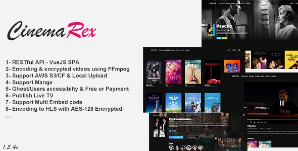 CinemaRex - Streaming Service