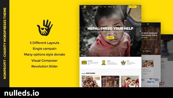 CharityHeart - Charity Responsive WordPress Theme