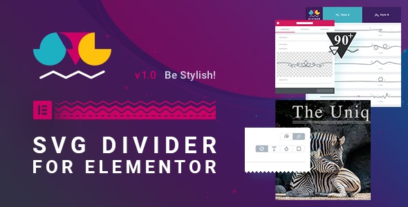 SVG Divider for Elementor