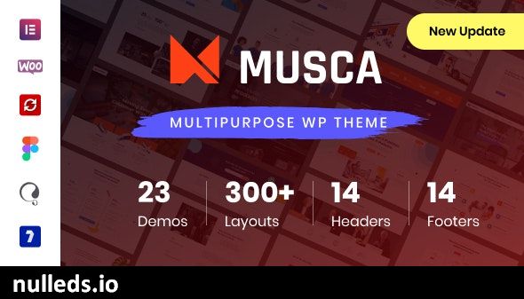 Musca - Multipurpose WordPress theme